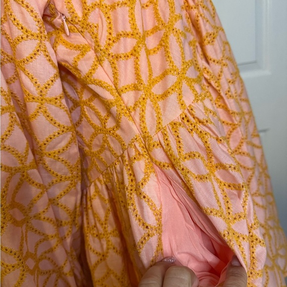 Roill Women A-Line Lace Loose. Baroque Button Down Long Sleeve Dressss.  #119 - Picture 12 of 14